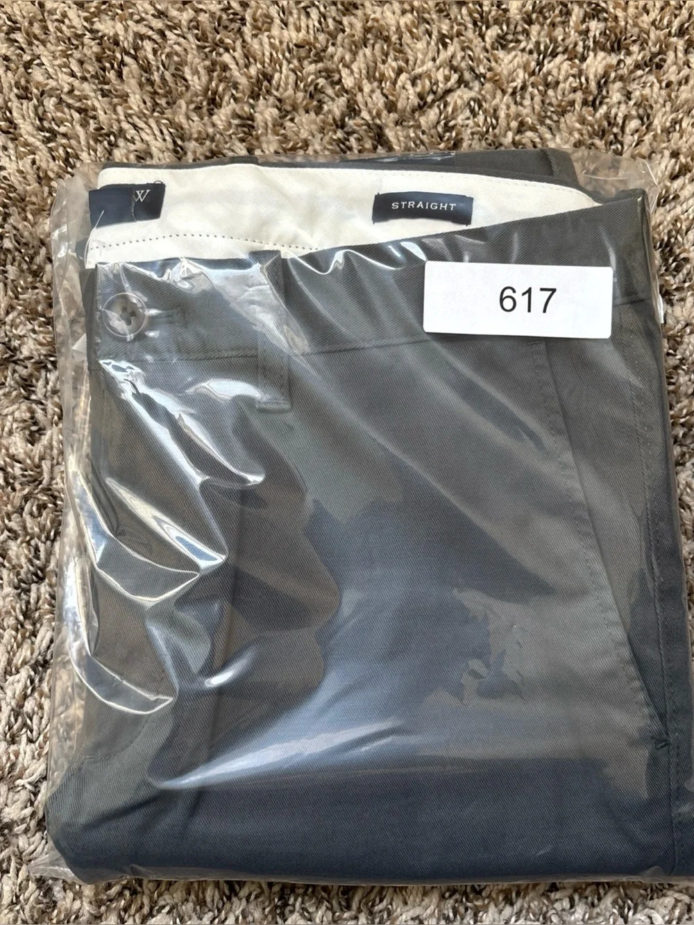 J. Crew Straight Gray Chino Pants